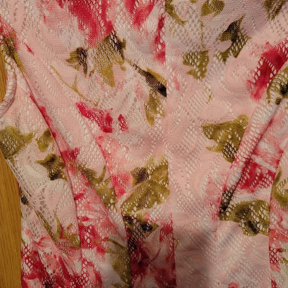 Studio 1 floral lace dress sleeveless. NWT - Picture 3 of 5